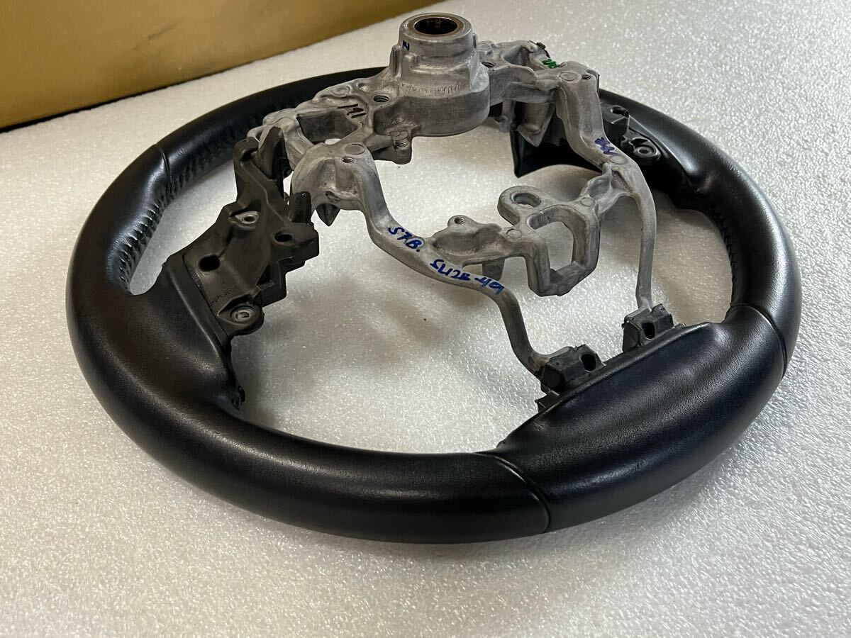 トヨタ 50系 プリウス 純正 ステアリング ハンドル ZVW50 ZVW51 ZVW52 ZVW55 PHV TOYOTA PRIUS カスタムベース ワンオフ_画像6