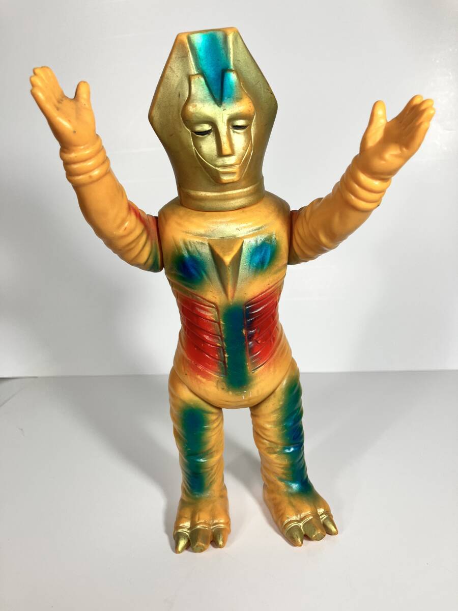 ブルマァク ゴールドサターン ソフビ スタンダード 当時物'70s ブルマァク ゴールドサターン ソフビ スタンダード 当時物'70s
