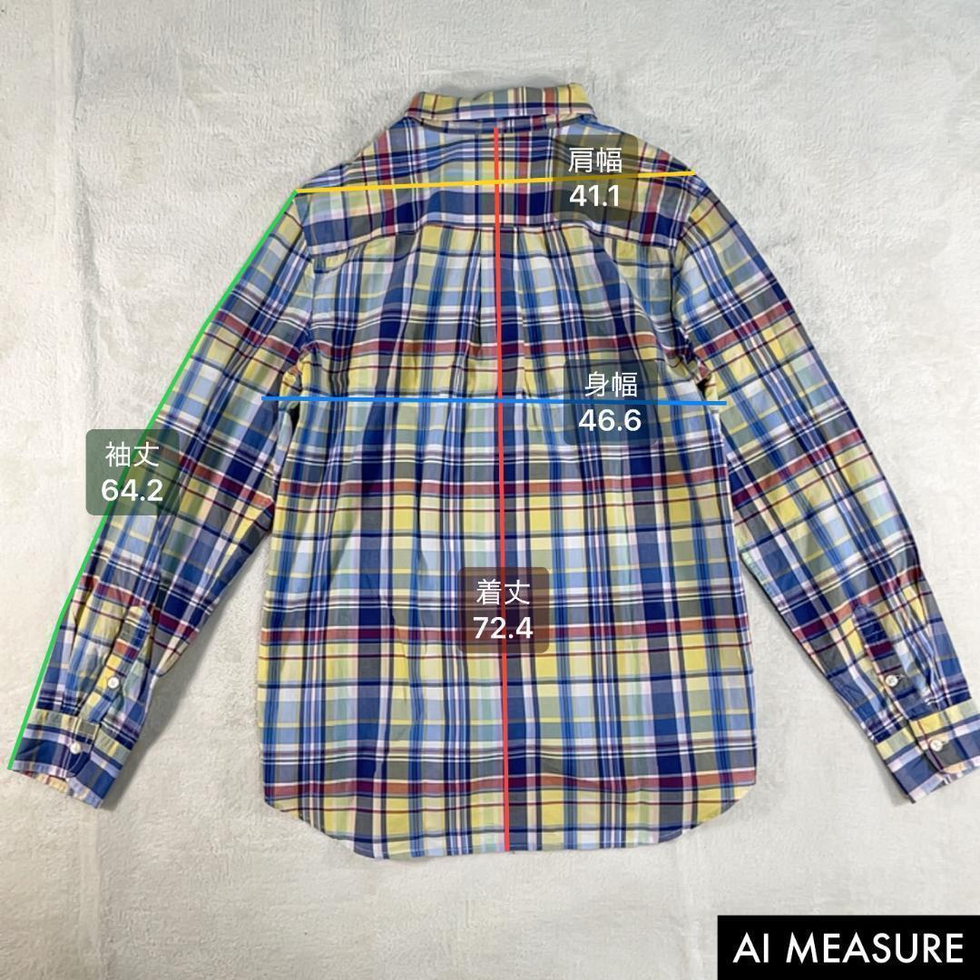 美品 人気チェック柄】ラルフローレン POLO ポロ メンズ 美品 人気チェック柄】ラルフローレン POLO ポロ メンズ
