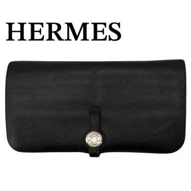 1円~ 美品 HERMES エルメス ドゴン GM 二つ折り 長財布 1円~ 美品 HERMES エルメス ドゴン GM 二つ折り 長財布