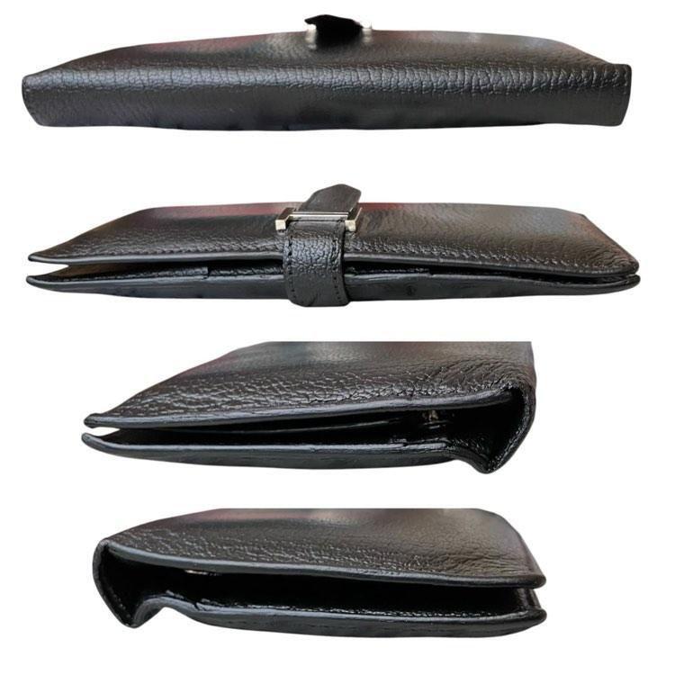 1円~ 美品 HERMES エルメス ベアン クラシック 長財布 K刻印 1円~ 美品 HERMES エルメス ベアン クラシック 長財布 K刻印