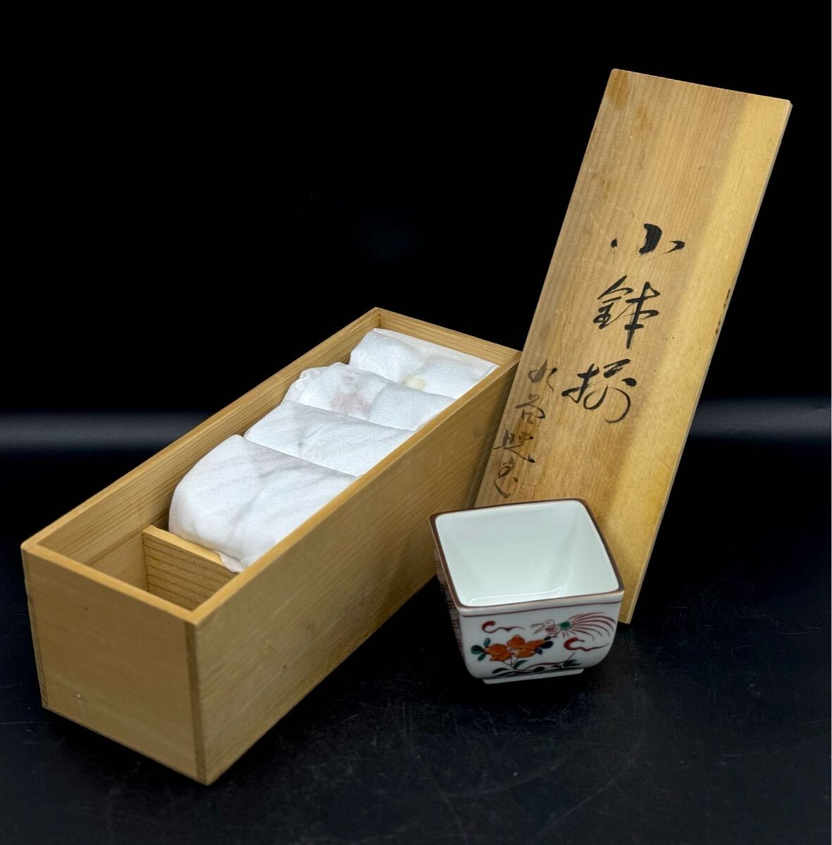 未使用□九谷焼 暁堂 花鳥図小鉢 5枚 小鉢 お皿 小皿 陶器製 未使用□九谷焼 暁堂 花鳥図小鉢 5枚 小鉢 お皿 小皿 陶器製
