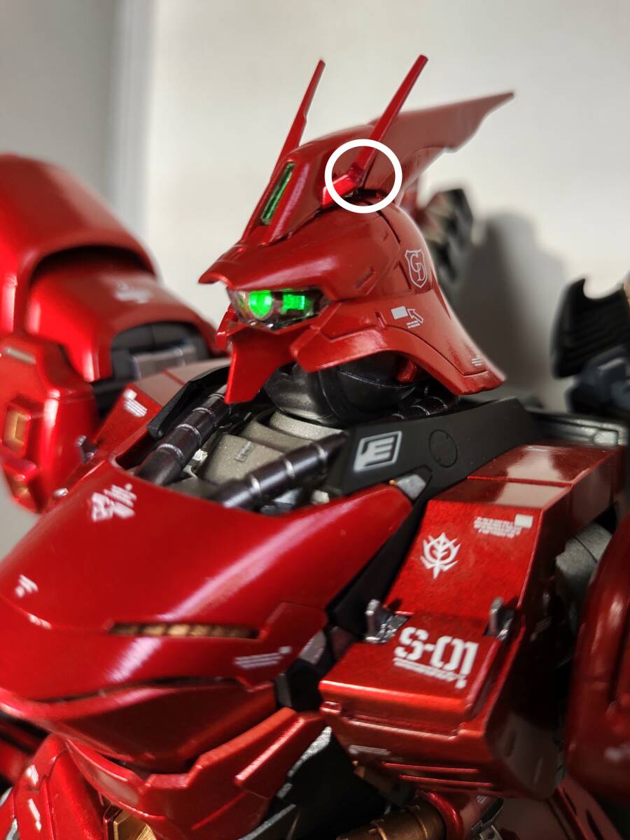 MG サザビー ver.ka 塗装 完成品 【破損部分修繕有り】 LED MG サザビー ver.ka 塗装 完成品 【破損部分修繕有り】 LED