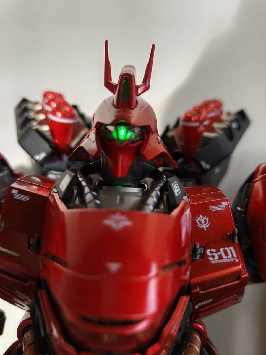MG サザビー ver.ka 塗装 完成品 【破損部分修繕有り】 LED MG サザビー ver.ka 塗装 完成品 【破損部分修繕有り】 LED
