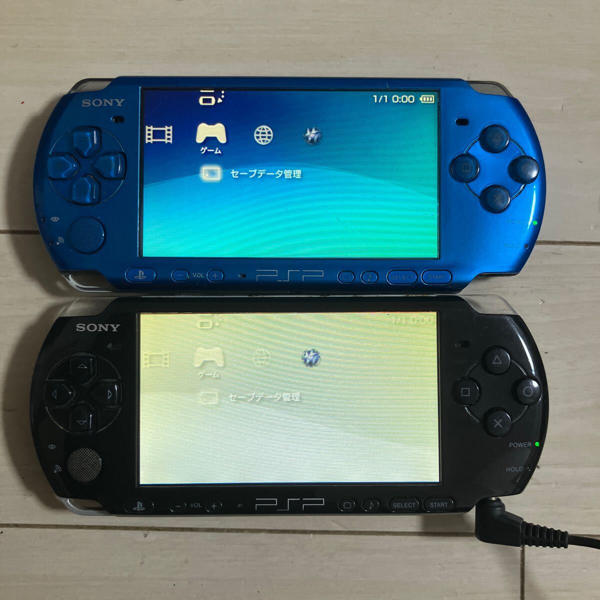 SONY PSP 本体 PSP-3000 2台 セット まとめて ピーエスピー SONY PSP 本体 PSP-3000 2台 セット まとめて ピーエスピー