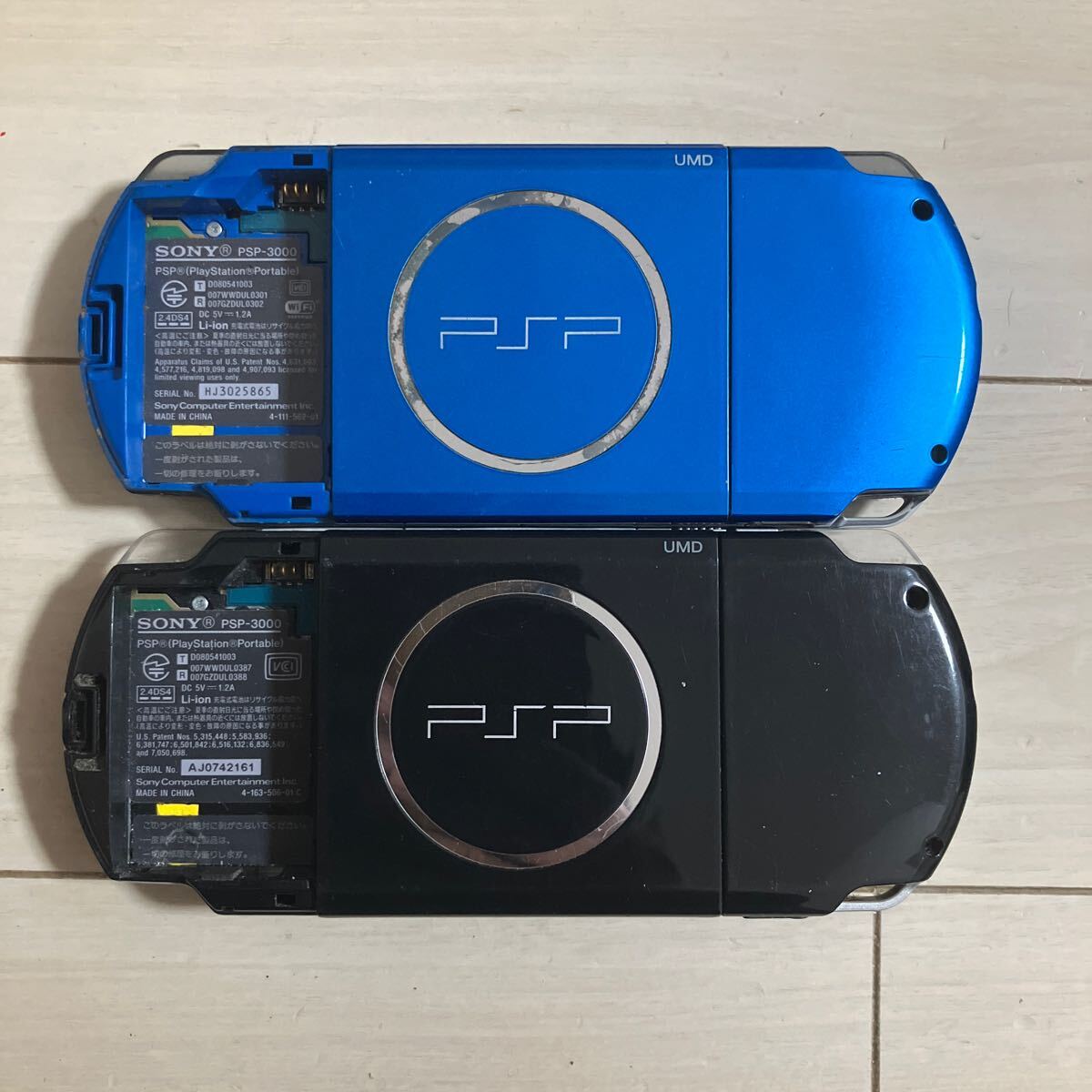 SONY PSP 本体 PSP-3000 2台 セット まとめて ピーエスピー SONY PSP 本体 PSP-3000 2台 セット まとめて ピーエスピー