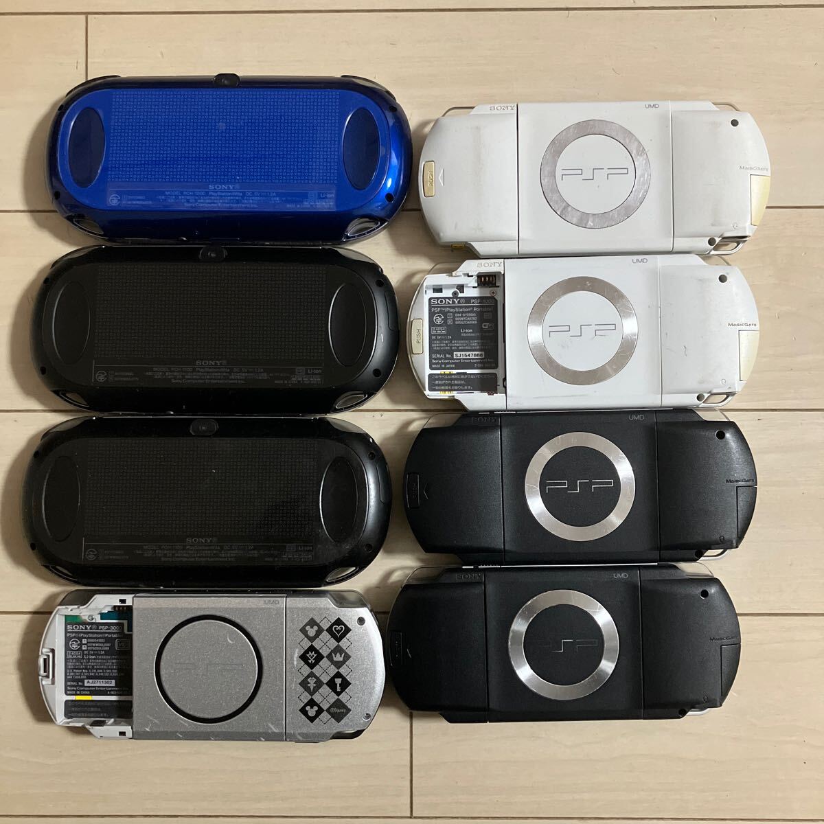 SONY PSVITA PSP 本体 8台 セット まとめて PCH-1000 PSP-3000 SONY PSVITA PSP 本体 8台 セット まとめて PCH-1000 PSP-3000