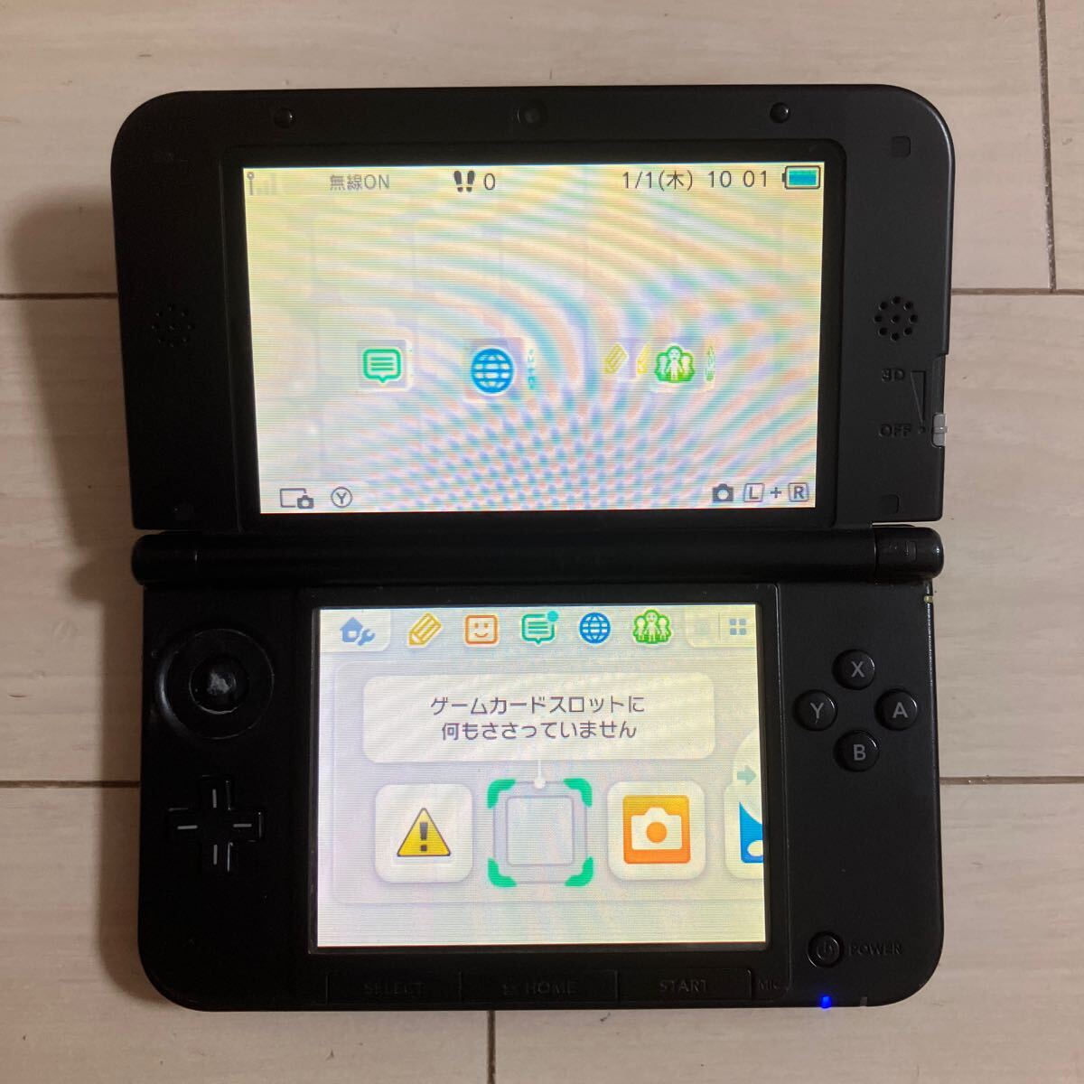 Nintendo 3DS LL ニンテンドー3DSLL 初期化済み SPR-001 AC