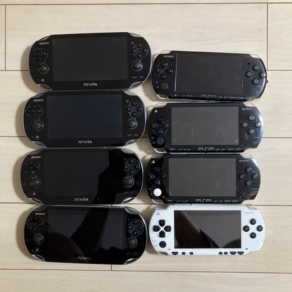 SONY PSVITA PSP 本体 8台 セット まとめて PSP-3000 PCH-1100 SONY PSVITA PSP 本体 8台 セット まとめて PSP-3000 PCH-1100