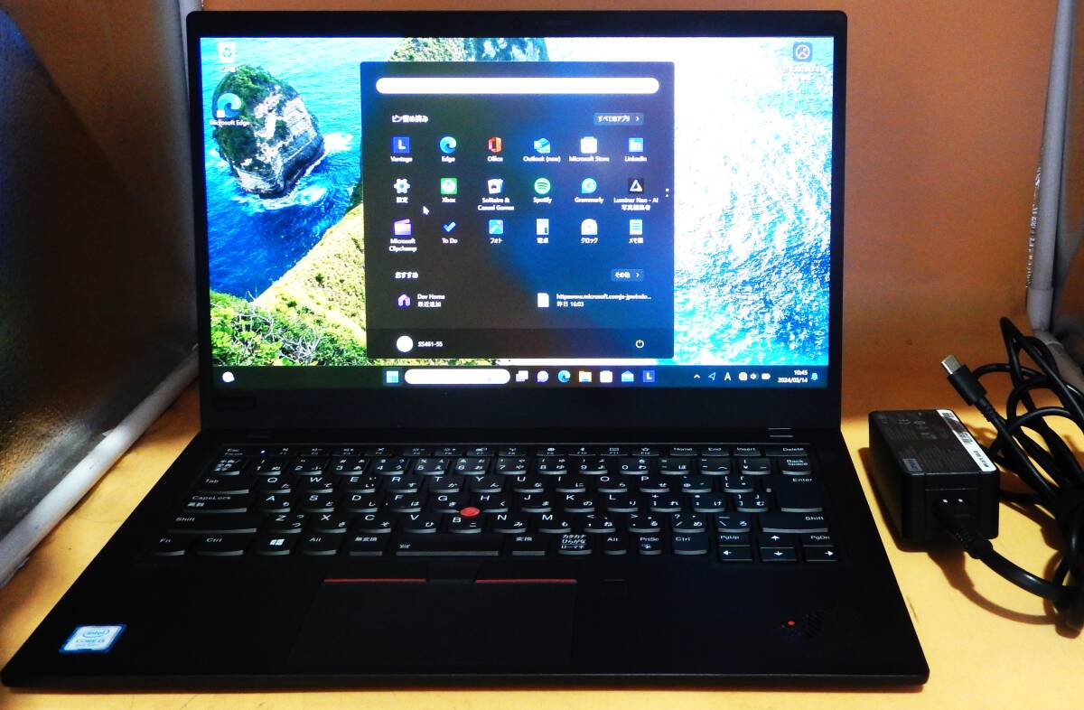 Windows11 Pro ThinkPad X1 Carbon 7th 2019 Core i5-8265U 無線 Windows11 Pro ThinkPad X1 Carbon 7th 2019 Core i5-8265U 無線