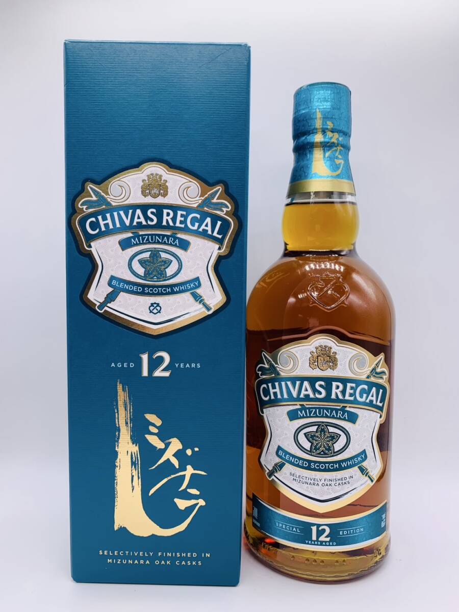 未開栓】 CHIVAS REGAL シーバス リーガル 12年 MIZUNARA 未開栓】 CHIVAS REGAL シーバス リーガル 12年 MIZUNARA