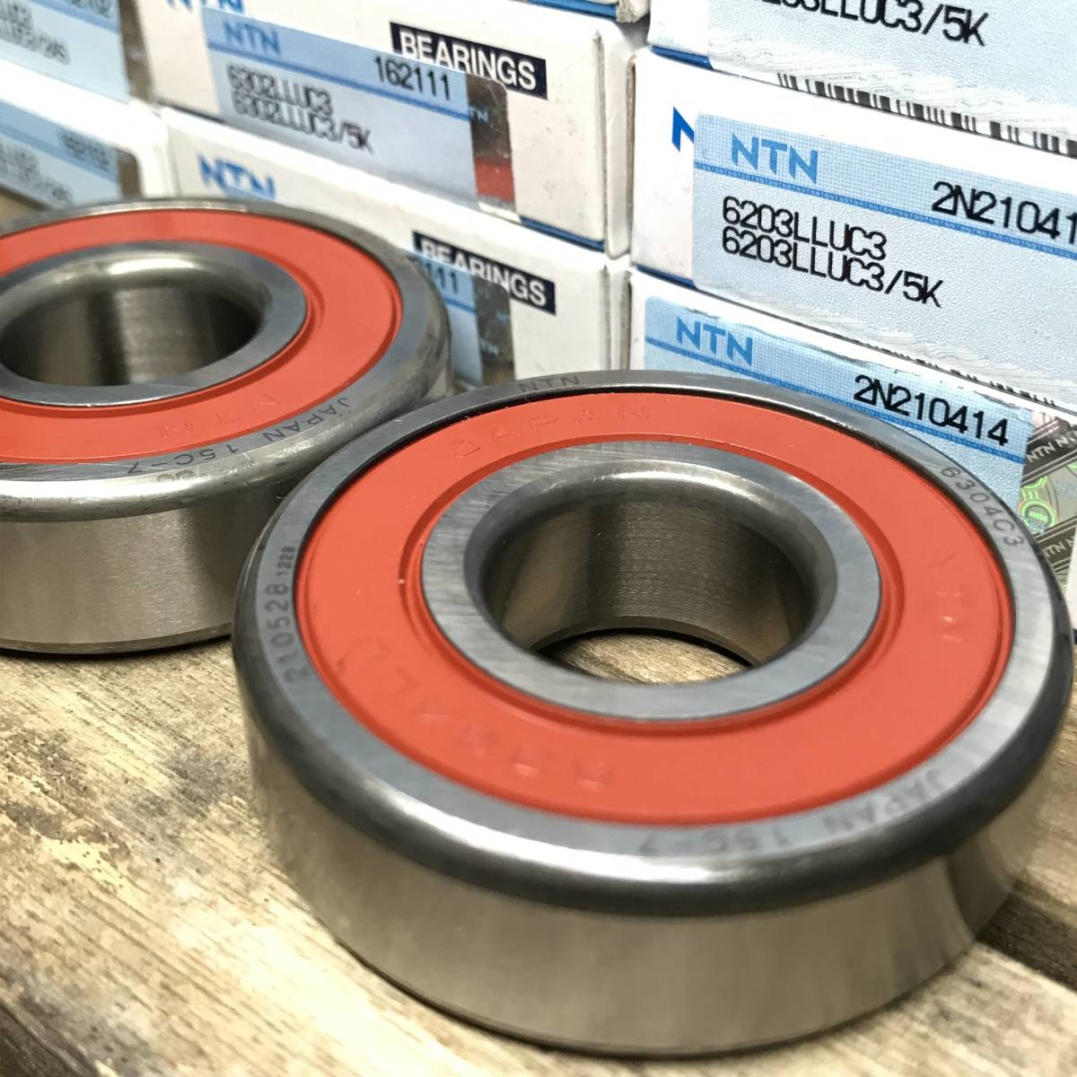 フロントホイールベアリング バルカン400 バルカン800 VN400A VN800A 計(jì)2個(gè) 