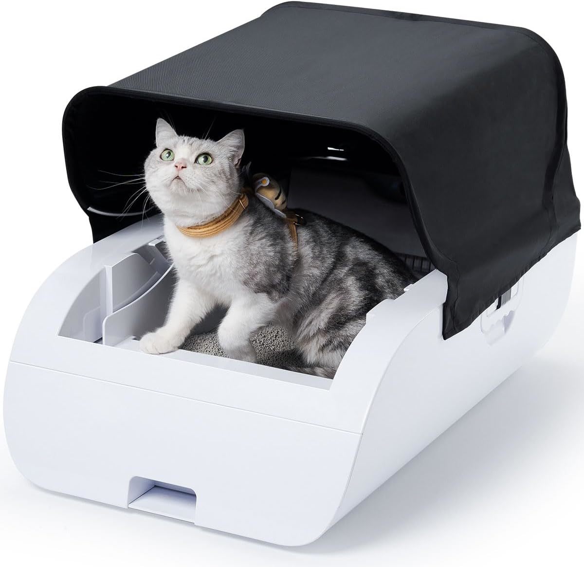 猫 自動トイレ 猫トイレ 内蔵バッテリー付き 飛散防止 超大型 猫 自動トイレ 猫トイレ 内蔵バッテリー付き 飛散防止 超大型