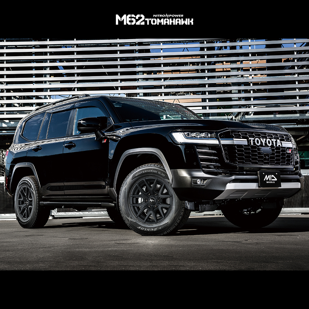 4本セット NITROPOWER M62 TOMAHAWK 20x8.0J 6/139.7+55 BB BFGoodrich TRAIL-TERRAIN T/A 275/55R20 ホワイトレター ランクル300系 250系