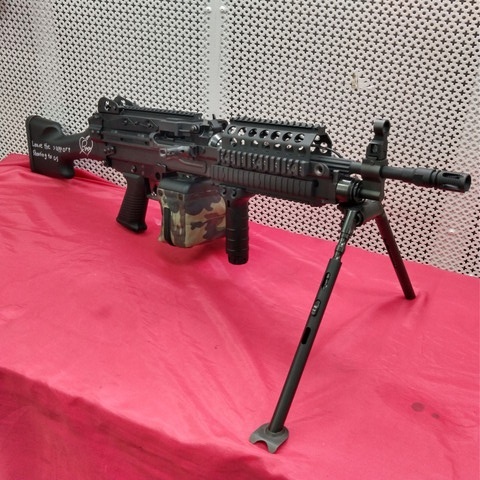 通販生活 ファッション 中古現状品】東京マルイ 次世代電動マシンガン(電動ガン MK46 トイガン