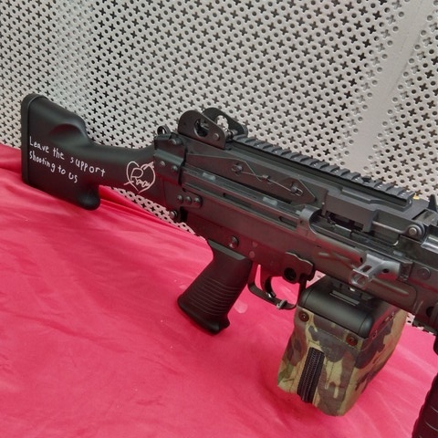 中古現状品】東京マルイ MK46 次世代電動マシンガン(電動ガン