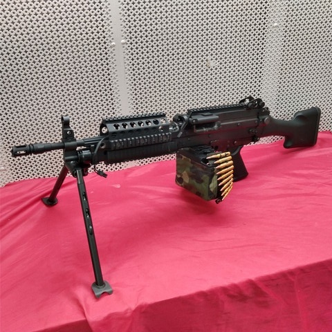 独特な 中古現状品】東京マルイ 次世代電動マシンガン(電動ガン MK46 トイガン