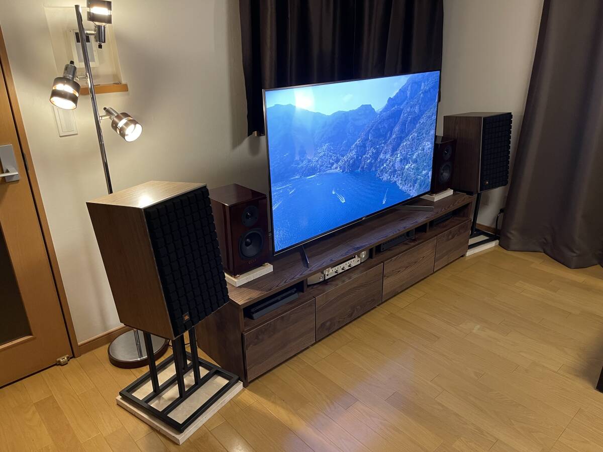 天然大理石オーディオボード○トラバーチン(穴あき)○ 350×200 天然大理石オーディオボード○トラバーチン(穴あき)○ 350×200