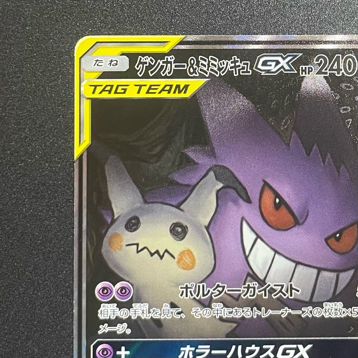 ゲンガー&ミミッキュGX SR SA ポケモンカード スペシャルアート ゲンガー&ミミッキュGX SR SA ポケモンカード スペシャルアート