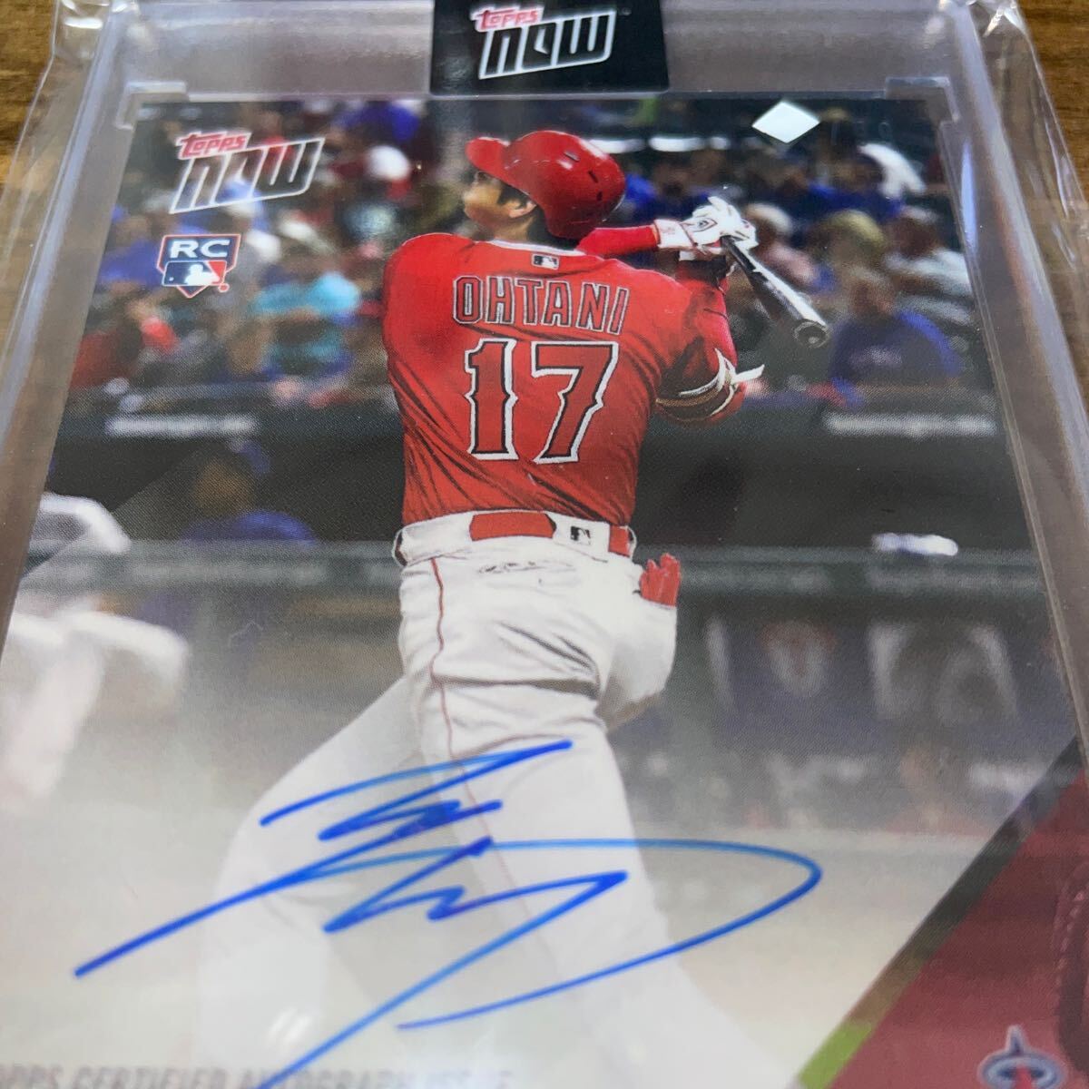 2018 Topps Now「大谷翔平」限定 直筆サインカード/Shohei 2018 Topps Now「大谷翔平」限定 直筆サインカード/Shohei