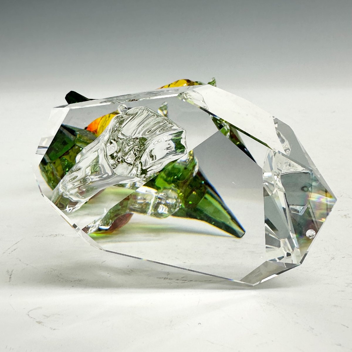N SWAROVSKI スワロフスキー クリスタルガラス 鳥 高さ約16.0 N SWAROVSKI スワロフスキー クリスタルガラス 鳥 高さ約16.0
