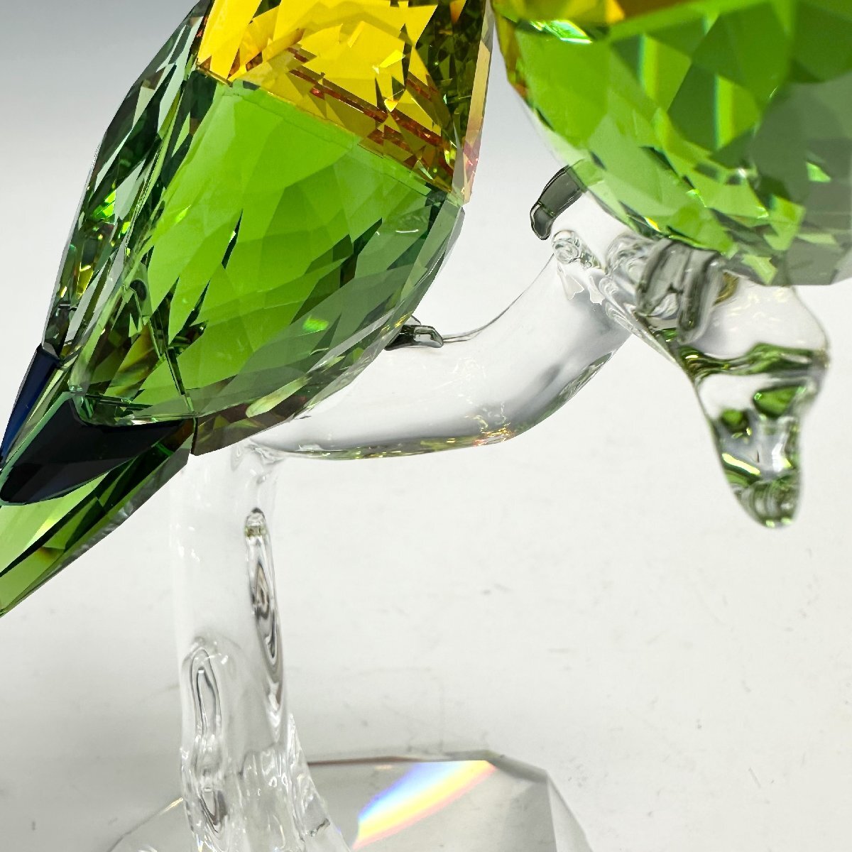 N SWAROVSKI スワロフスキー クリスタルガラス 鳥 高さ約16.0 N SWAROVSKI スワロフスキー クリスタルガラス 鳥 高さ約16.0