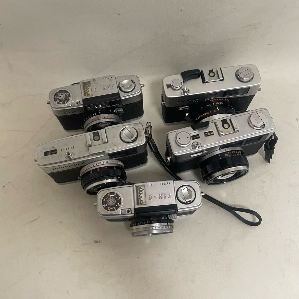 フィルムカメラ まとめ ジャンク OLYMPUS 35dc trip pen-d フィルムカメラ まとめ ジャンク OLYMPUS 35dc trip pen-d