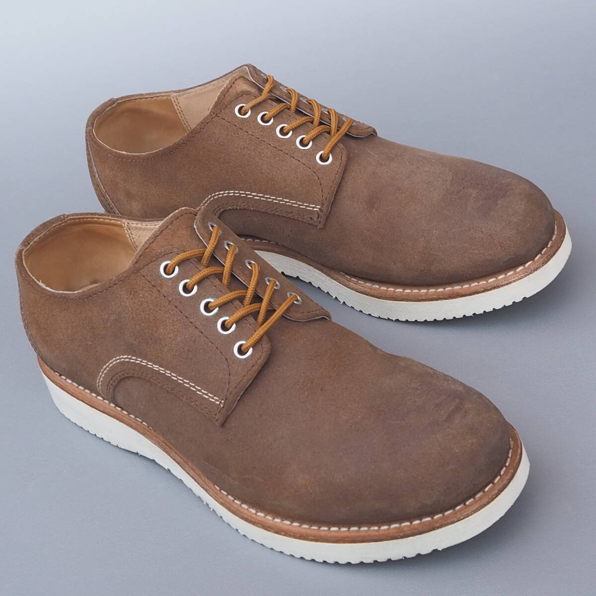  прекрасный товар!! 25.5cm REGAL STANDARDS 60AR Reagal стандартный Brown замша оскфорд 