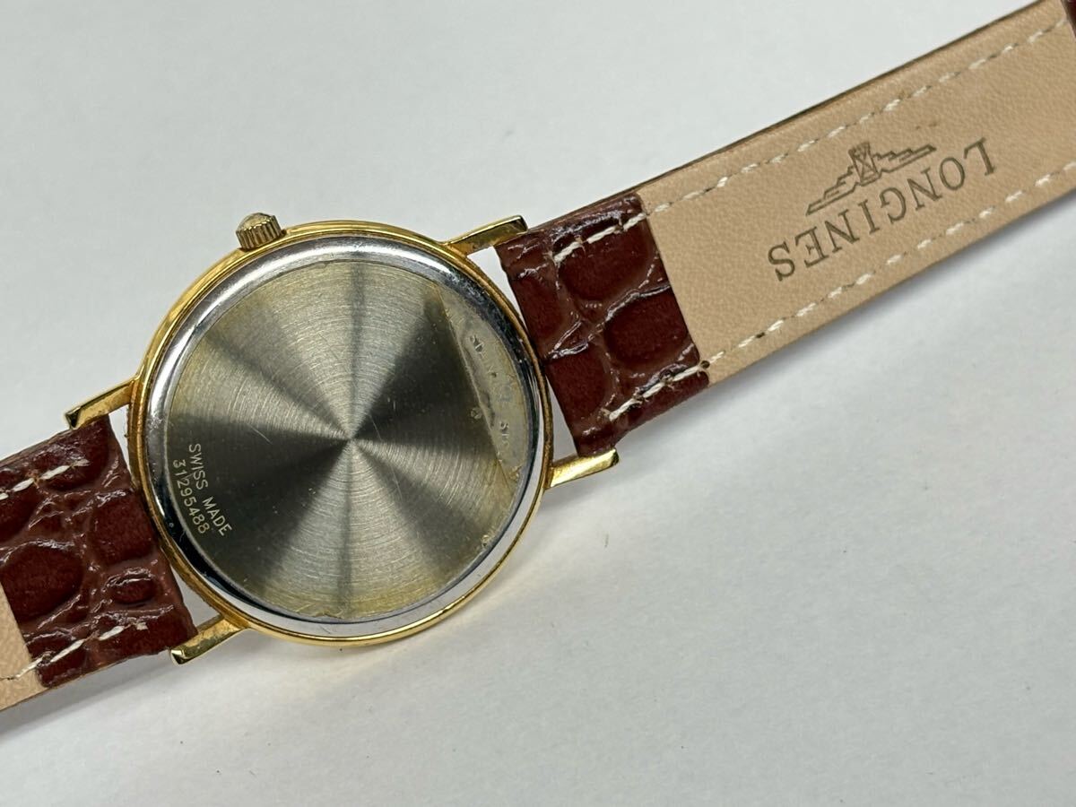 超美品 LONGINES メンズ 純正ベルト ラウンド クォーツ L4.720.2 超美品 LONGINES メンズ 純正ベルト ラウンド クォーツ L4.720.2