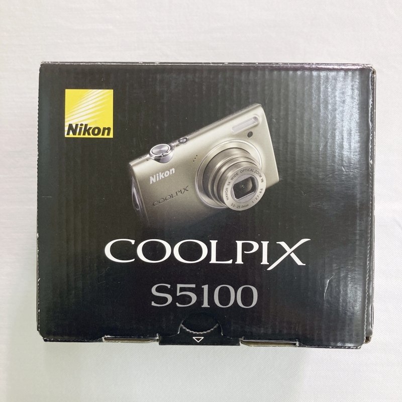 Nikon COOLPIX S5100 ウォームシルバー デジタルカメラ 美品 Nikon COOLPIX S5100 ウォームシルバー デジタルカメラ 美品