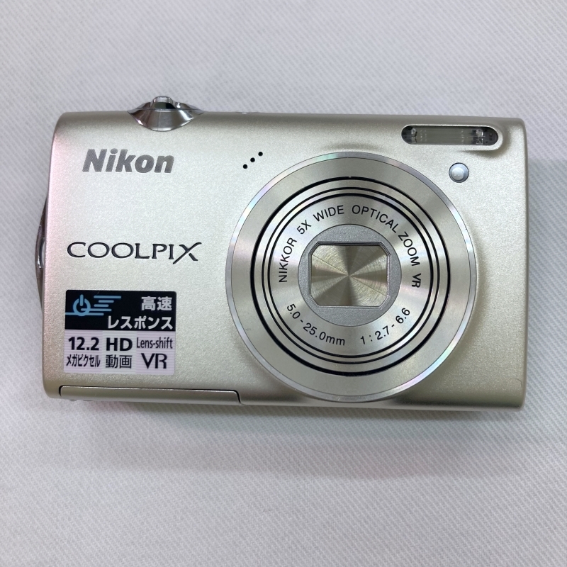Nikon COOLPIX S5100 ウォームシルバー デジタルカメラ 美品 Nikon COOLPIX S5100 ウォームシルバー デジタルカメラ 美品