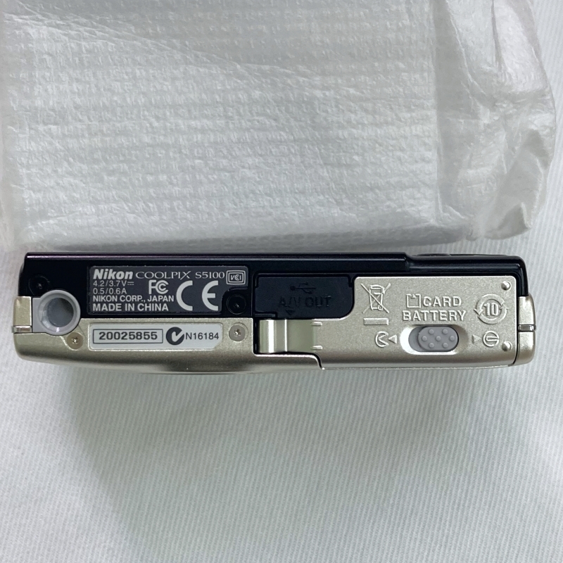 Nikon COOLPIX S5100 ウォームシルバー デジタルカメラ 美品 Nikon COOLPIX S5100 ウォームシルバー デジタルカメラ 美品