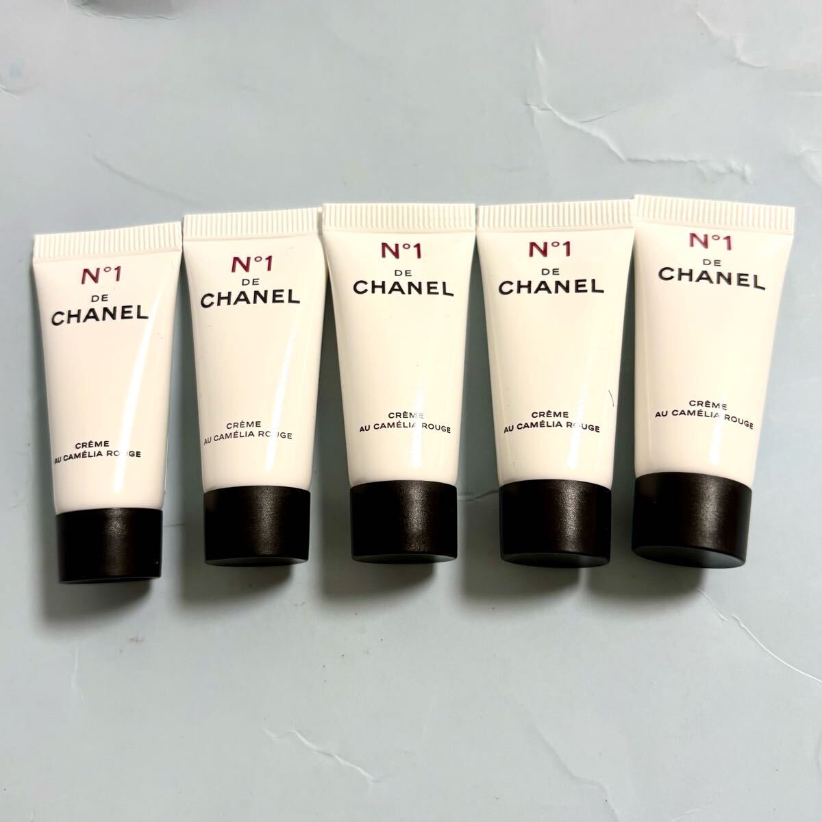 CHANEL スムース クリーム N°1 ドゥ シャネル サンプル 5個 CHANEL スムース クリーム N°1 ドゥ シャネル サンプル 5個