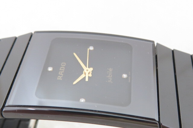 1円~【良品】ラドー RADO ダイアスター 205.0295.3 ダイヤ4P