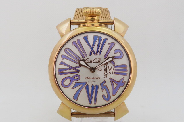 1円~GaGa MILANO ガガミラノ MANUALE 46 マヌアーレ 4898 1円~GaGa MILANO ガガミラノ MANUALE 46 マヌアーレ 4898