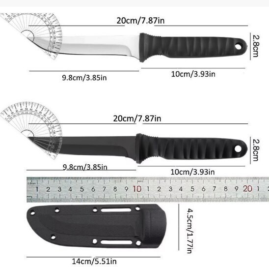 特価！Spike Neck Knife Silver スパイク ネックナイフ シルバー_画像8