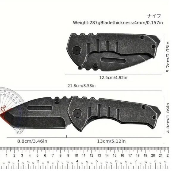 在庫処分特価！Medford Praetorian Style Tactical Tanto Folding Knife　メドフォードスタイル タクティカル フォールディングナイフ_画像7