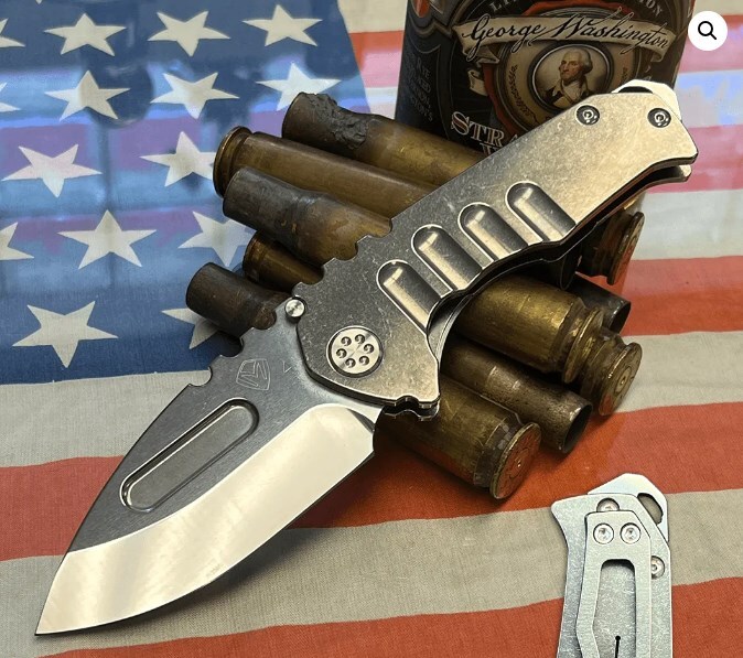 在庫処分特価！Medford Praetorian Style Tactical Tanto Folding Knife　メドフォードスタイル タクティカル フォールディングナイフ_画像10