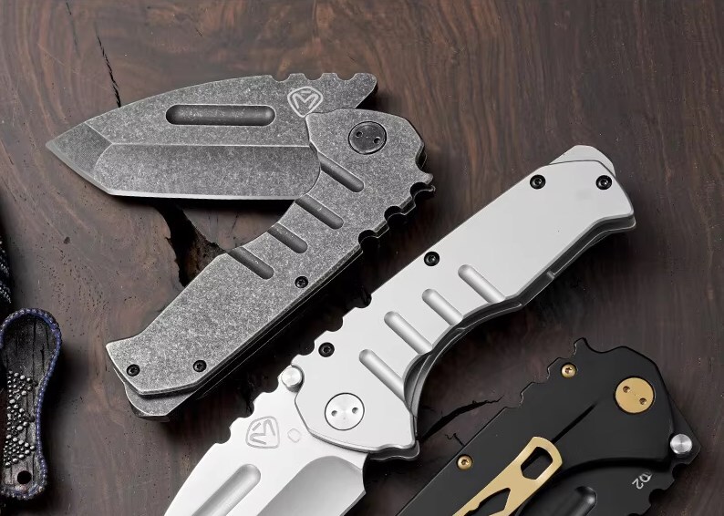在庫処分特価！Medford Praetorian Style Tactical Tanto Folding Knife　メドフォードスタイル タクティカル フォールディングナイフ_画像9