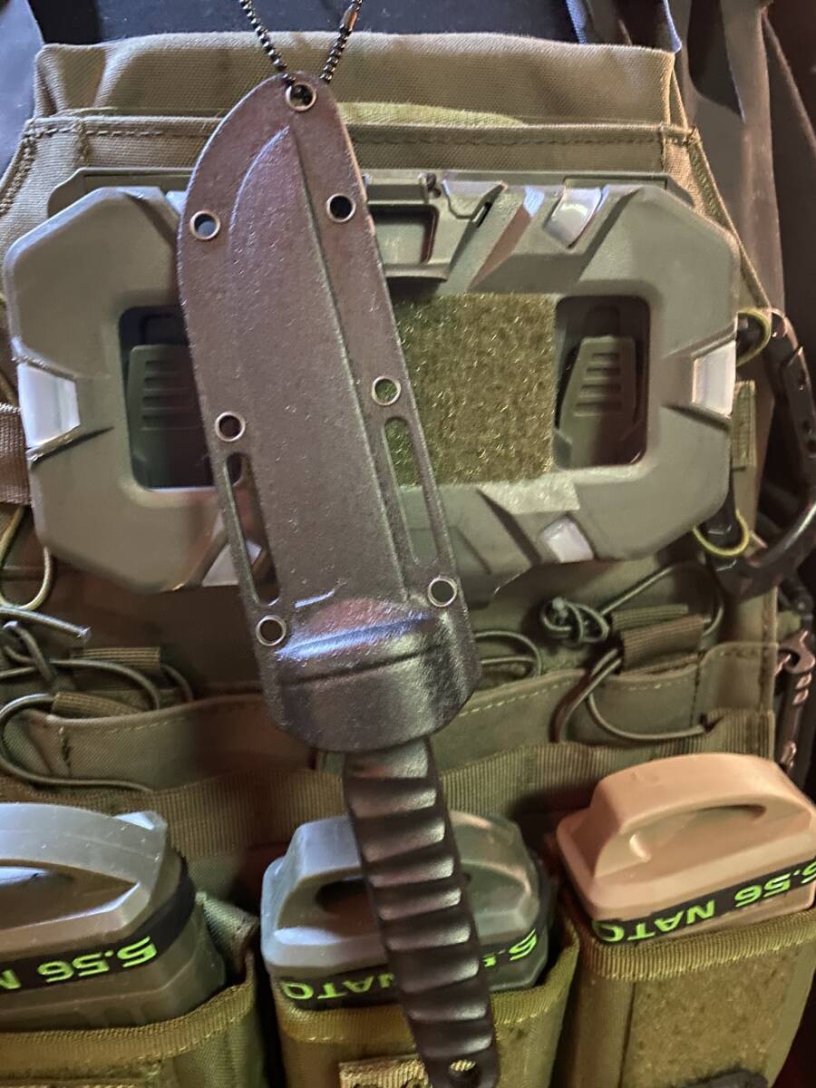 特価！Spike Neck Knife Silver スパイク ネックナイフ シルバー_画像6