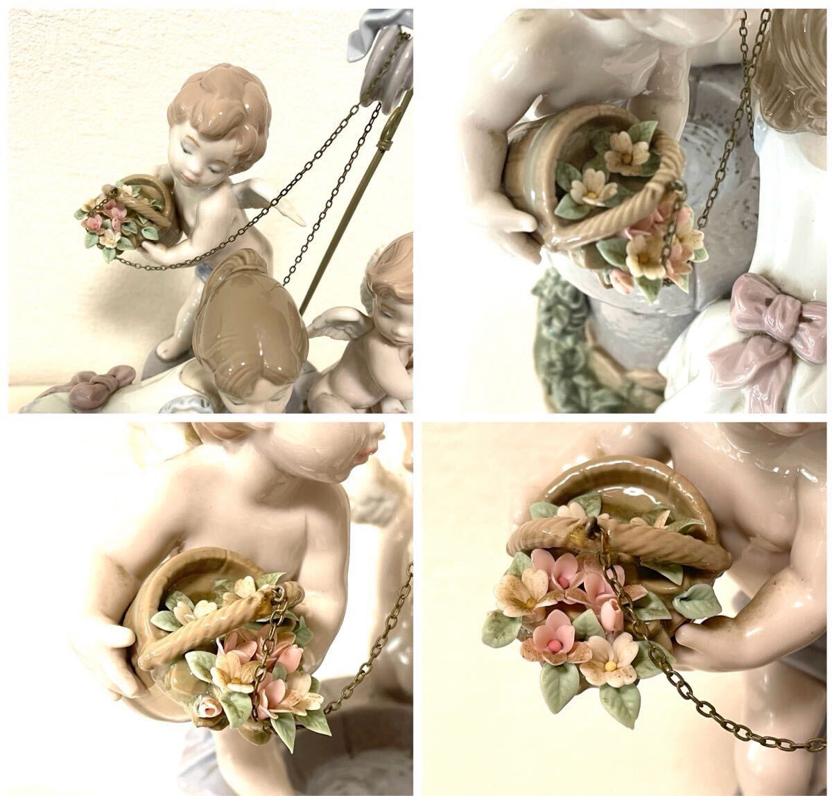 LLADRO リヤドロ 天使 少女 高さ 35cm フィギュリン 置物 LLADRO リヤドロ 天使 少女 高さ 35cm フィギュリン 置物