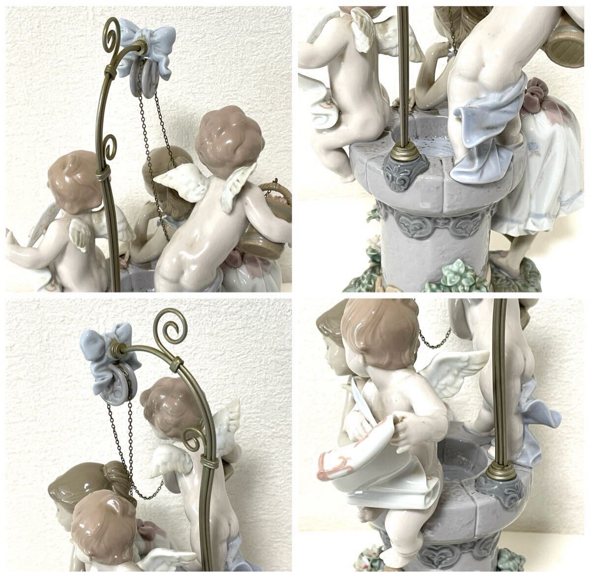 LLADRO リヤドロ 天使 少女 高さ 35cm フィギュリン 置物 LLADRO リヤドロ 天使 少女 高さ 35cm フィギュリン 置物