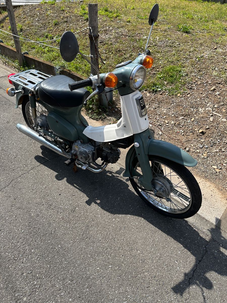 ホンダ スーパーカブ C50 低走行 4345km 鉄カブ 行灯カブ ホンダ スーパーカブ C50 低走行 4345km 鉄カブ 行灯カブ