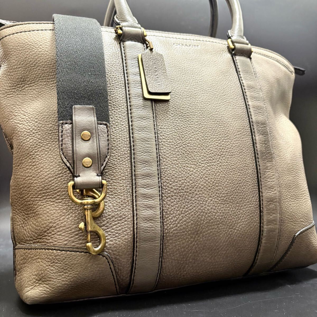 1円〜/極美品○COACH コーチ メンズ ビジネス トートバッグ 2way 1円〜/極美品○COACH コーチ メンズ ビジネス トートバッグ 2way