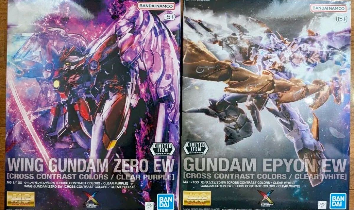 MG ガンダムエピオン ウイングガンダムゼロEW CROSS CONTRAST MG ガンダムエピオン ウイングガンダムゼロEW CROSS CONTRAST