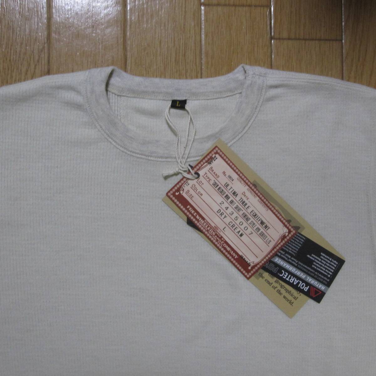 ☆新品 フリーホイーラーズ クルーネックドウールニットシャツ (L) / Crew Necked Wool Knit Shirt / FREEWHEELERS / フリーホイラーズ