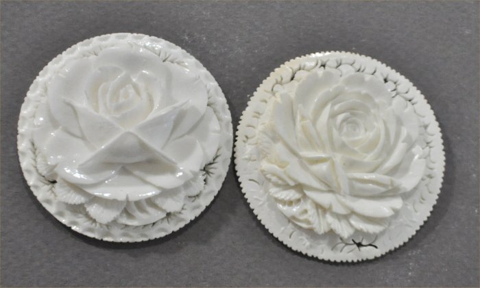アクリルの薔薇デザイン２點(diǎn)オーナメント