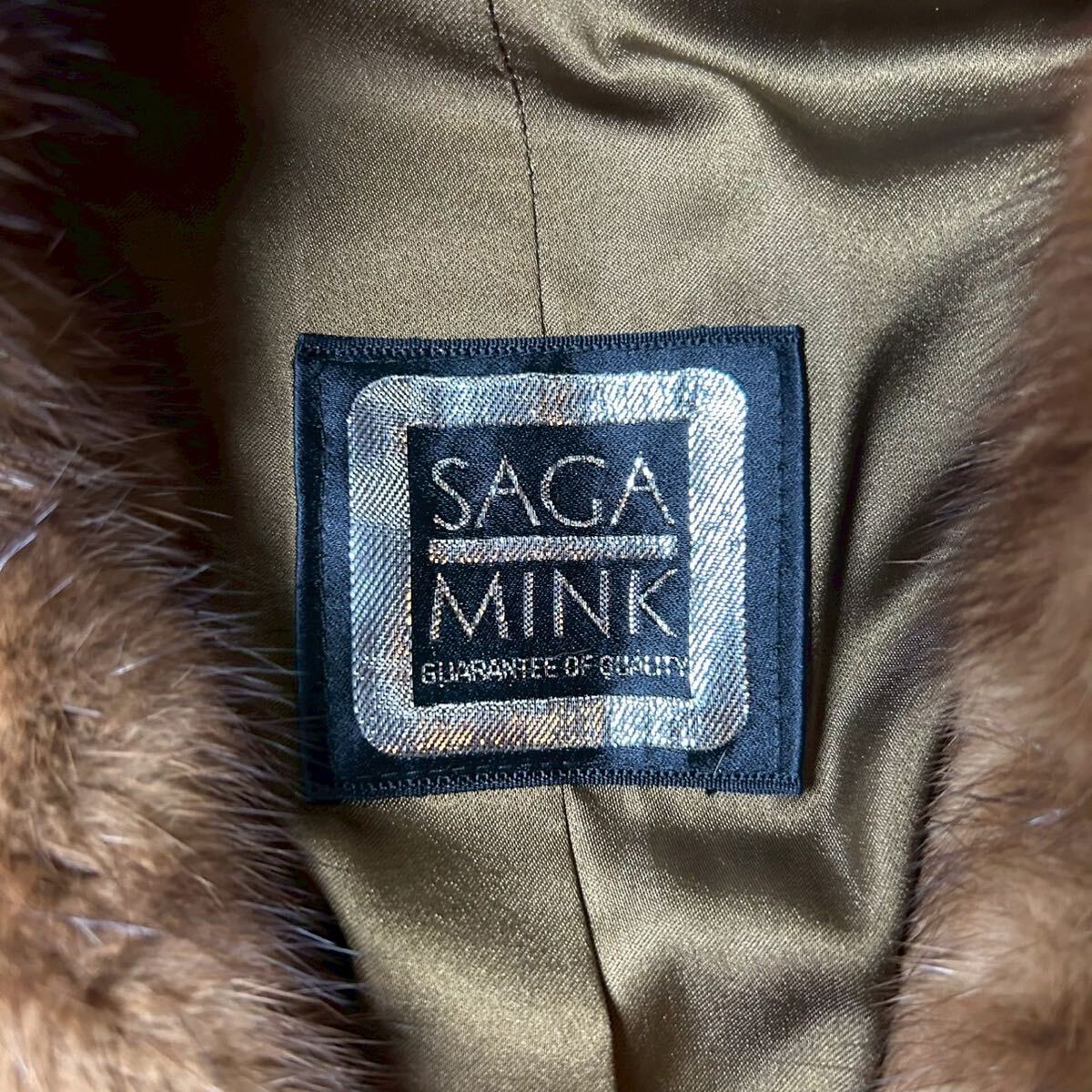 サガミンク SAGA MINK Y&Y COLLEZIONE ミンク ショートコート サガミンク SAGA MINK Y&Y COLLEZIONE ミンク ショートコート