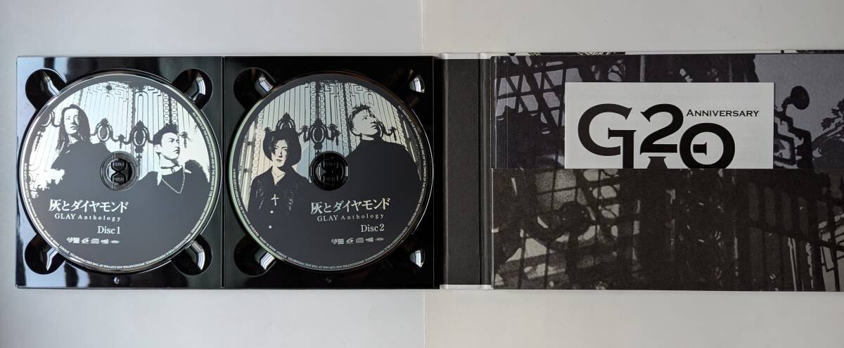 # быстрое решение #GLAY пепел . бриллиант Anthology 3 листов комплект (2CD&DVD)