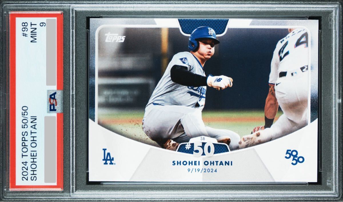 記念すべき50盗塁目】2024 MLB topps 50/50 SHOHEI OHTANI 大谷